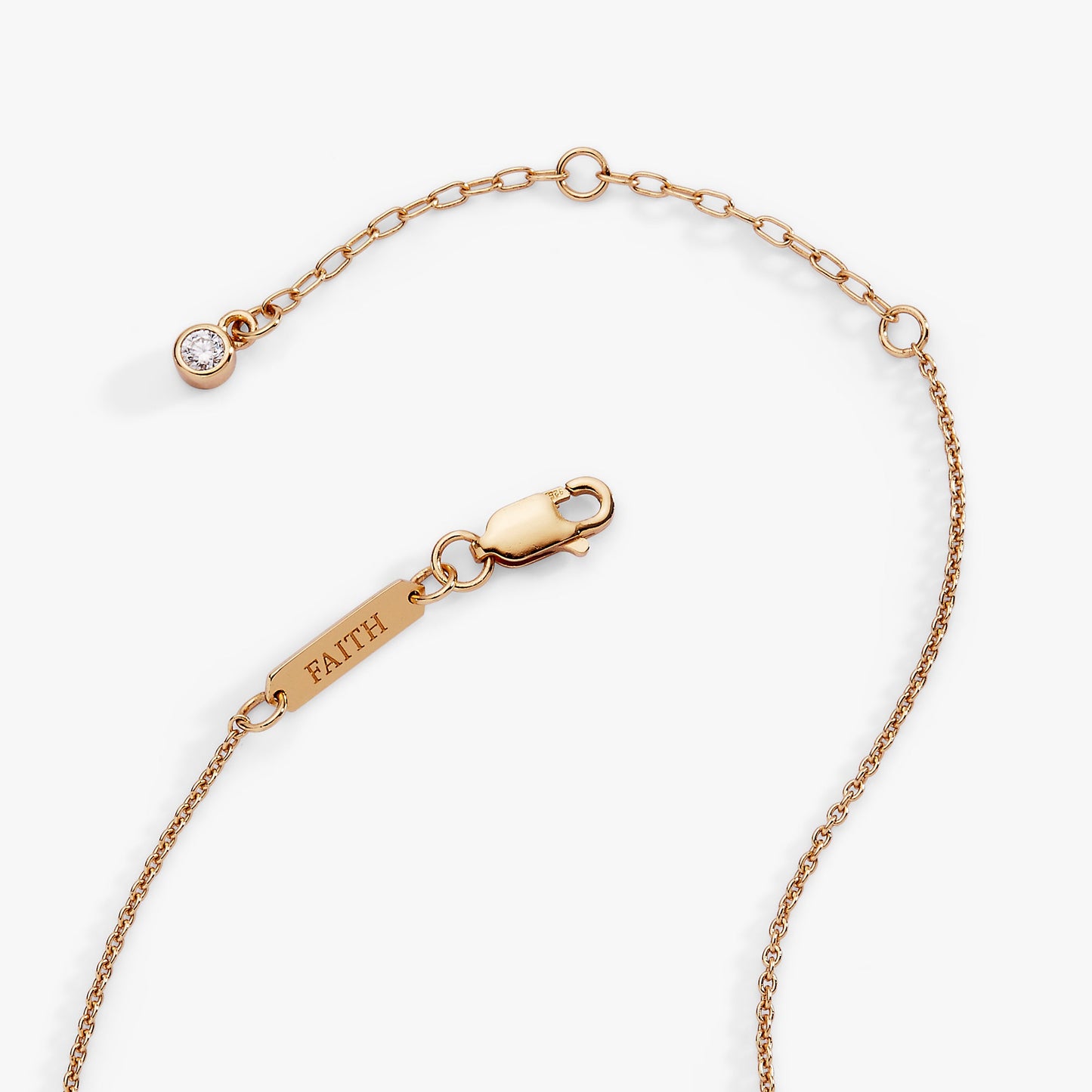 Cross Delicate Pave Crystal Pendant Necklace ALEX AND ANI