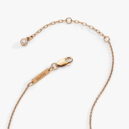 Cross Delicate Pave Crystal Pendant Necklace ALEX AND ANI