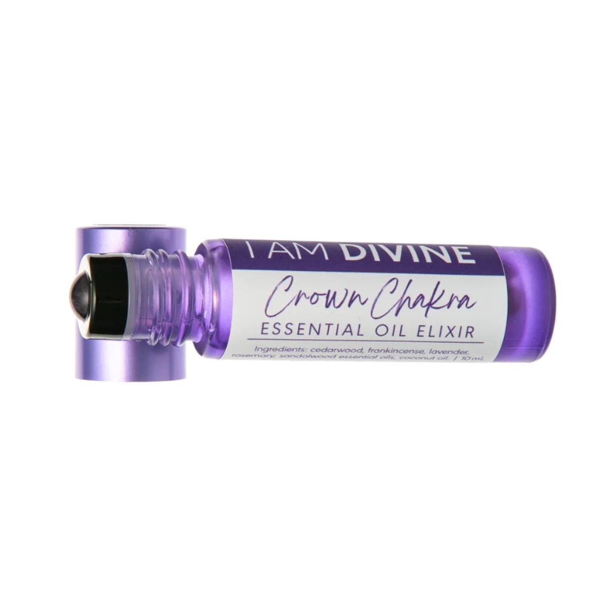 I Am Divine Essential Oil Elixir - Crown Chakra - Spiritual Guidance - Divinity - Intuition Divine Light Codes