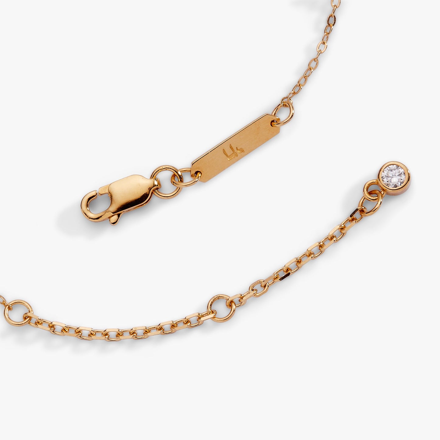 Star of David Delicate Pave Beaded Chain Bracelet ALEX AND ANI