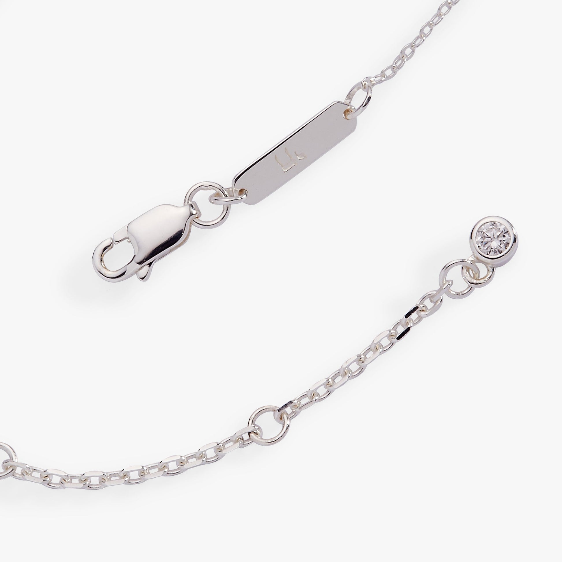 Star of David Delicate Pave Beaded Chain Bracelet ALEX AND ANI