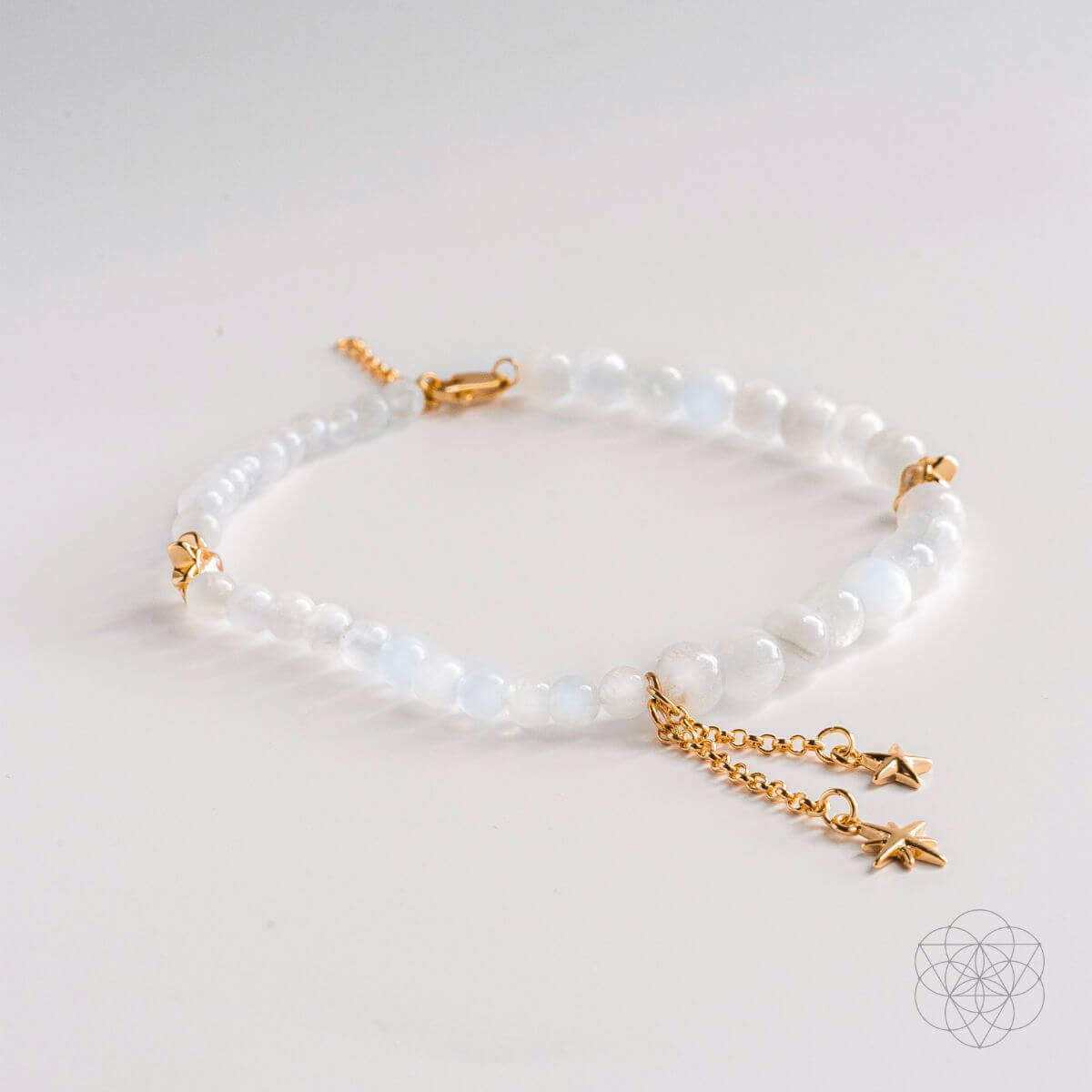 Divine Intuition - Moonstone Anklet and Earrings Set Conscious Items