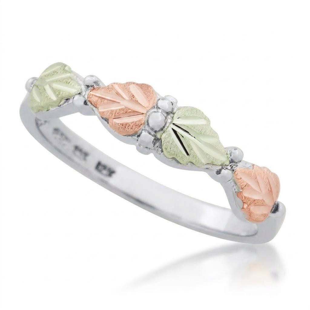 Four Leaves - Black Hills Gold Ladies Ring