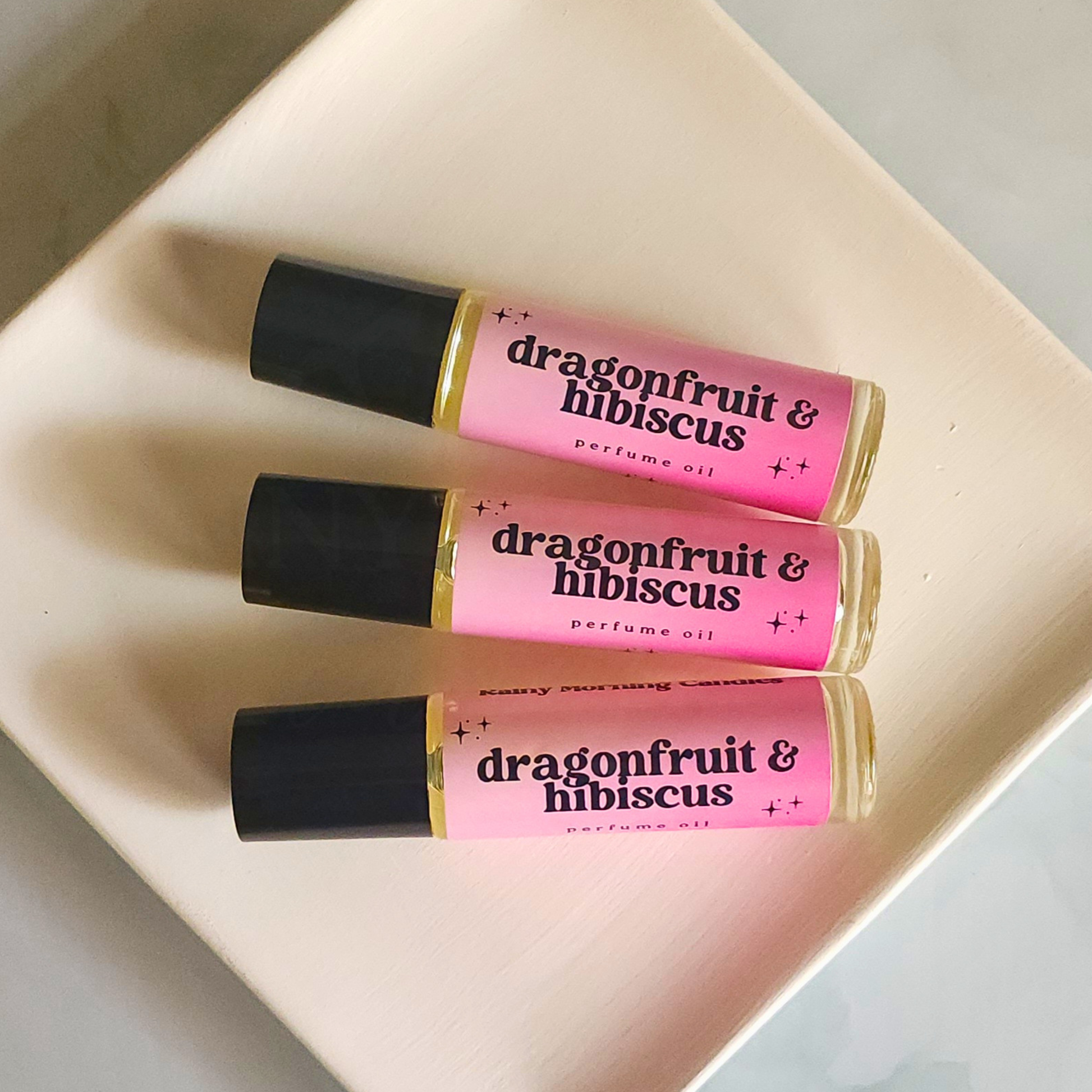 Dragonfruit & Hibiscus | Sol De Janerio Inspired | Perfume Oil Rainy Morning Candles