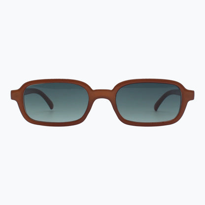 Velvet Hour Retro Rectangle Sunglasses Tortoise Unisex Vintage Style Jaxy Eyewear