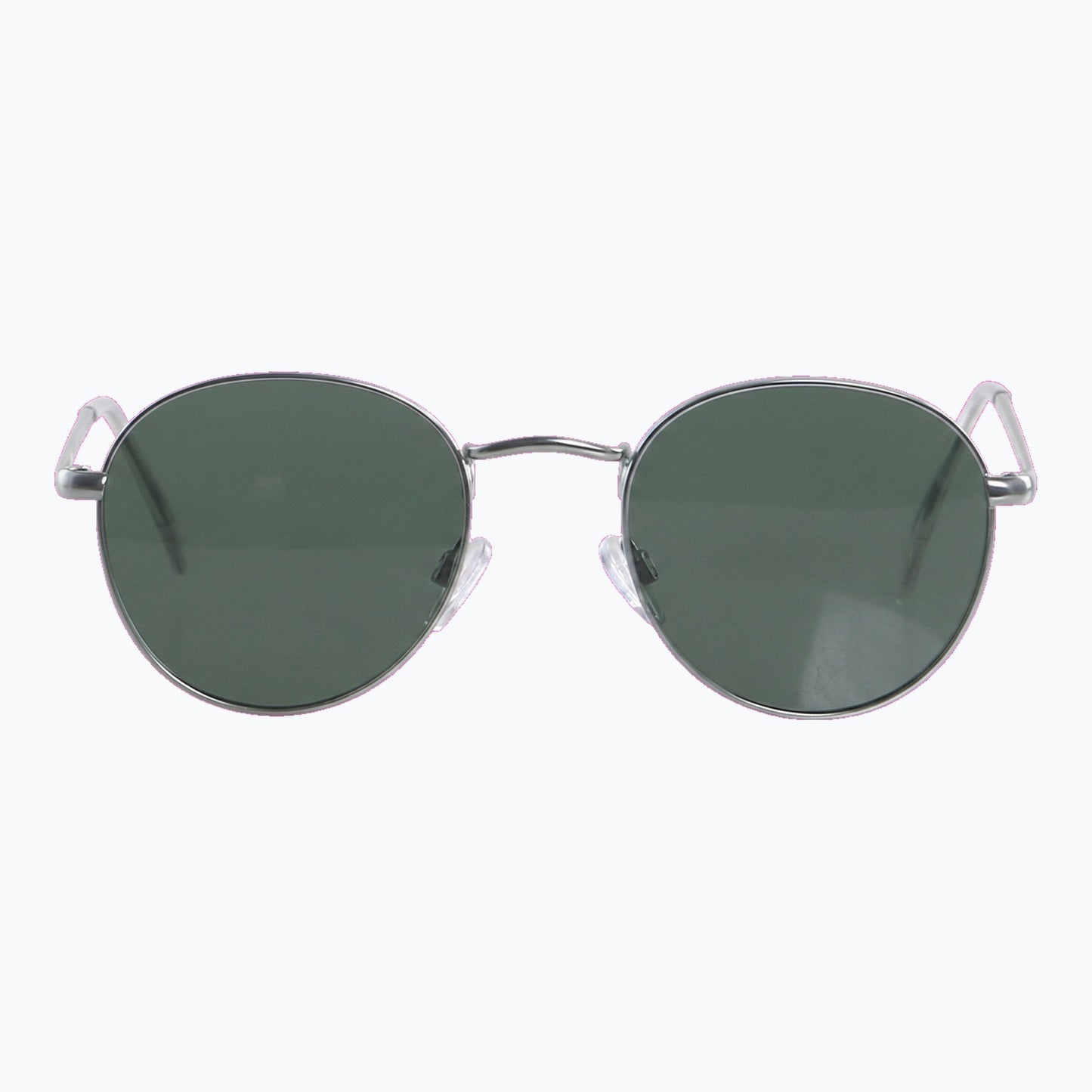 Raven Round Metal Sunglasses Black Frame For Everyday Wear Jaxy Eyewear