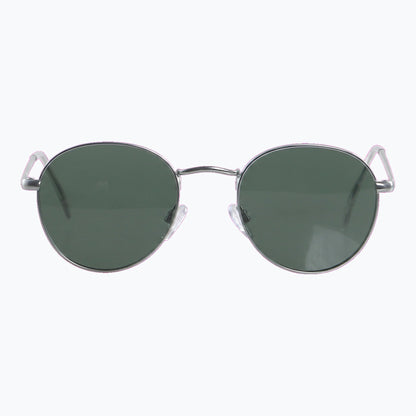 Raven Round Metal Sunglasses Black Frame For Everyday Wear Jaxy Eyewear