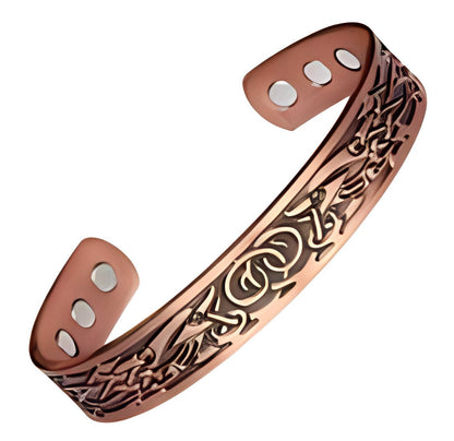 Adjustable Therapeutic Magnetic Pure Copper Bracelet