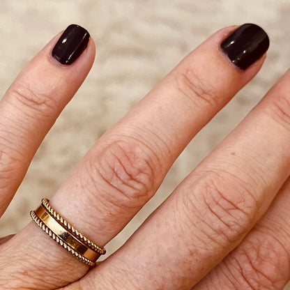 14k gold filled BAND RING