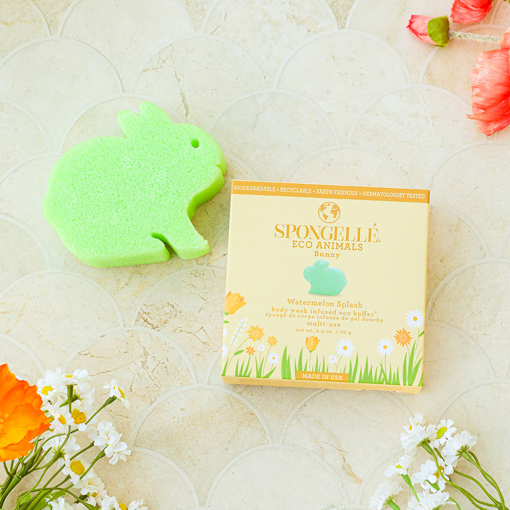 Bunny | Eco Animals Kids Buffer Spongellé
