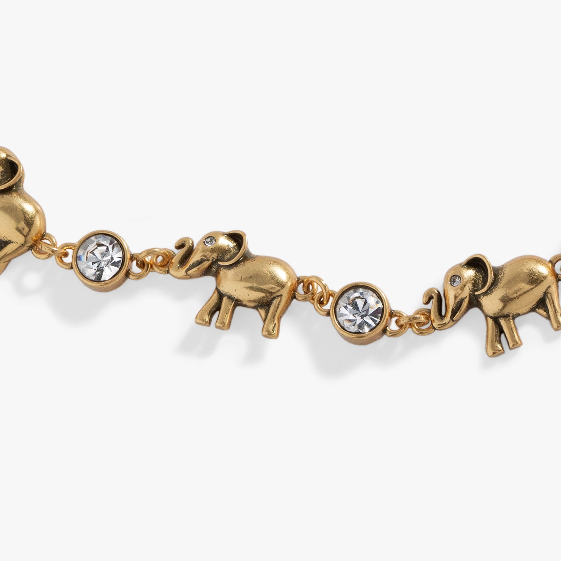 Elephant Crystal Bolo Bracelet ALEX AND ANI