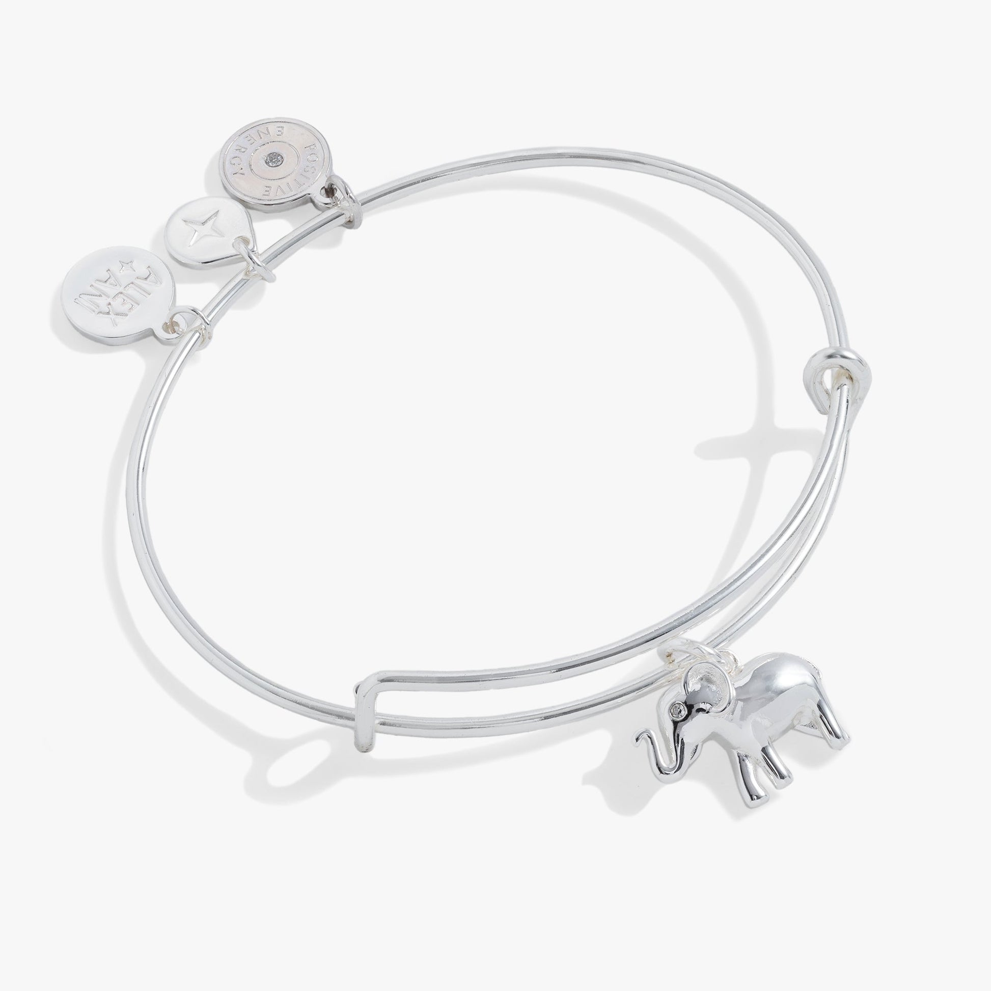 Elephant Charm Bangle ALEX AND ANI