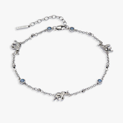 Elephant Inline Charm Anklet ALEX AND ANI