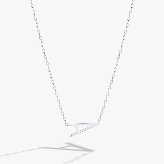Initial A Precious Elongated Necklace ALEX AND ANI