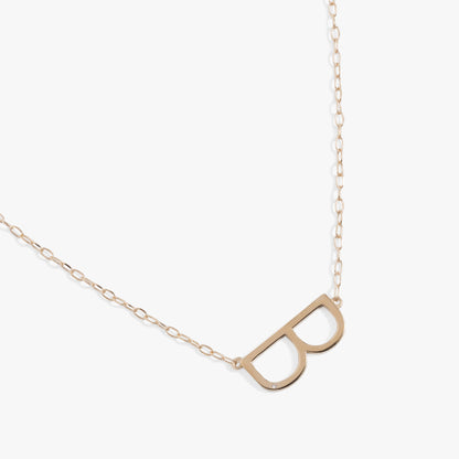 Initial B Precious Elongated Necklace ALEX AND ANI