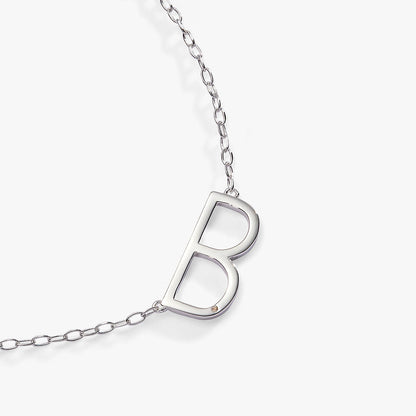 Initial B Precious Elongated Necklace ALEX AND ANI