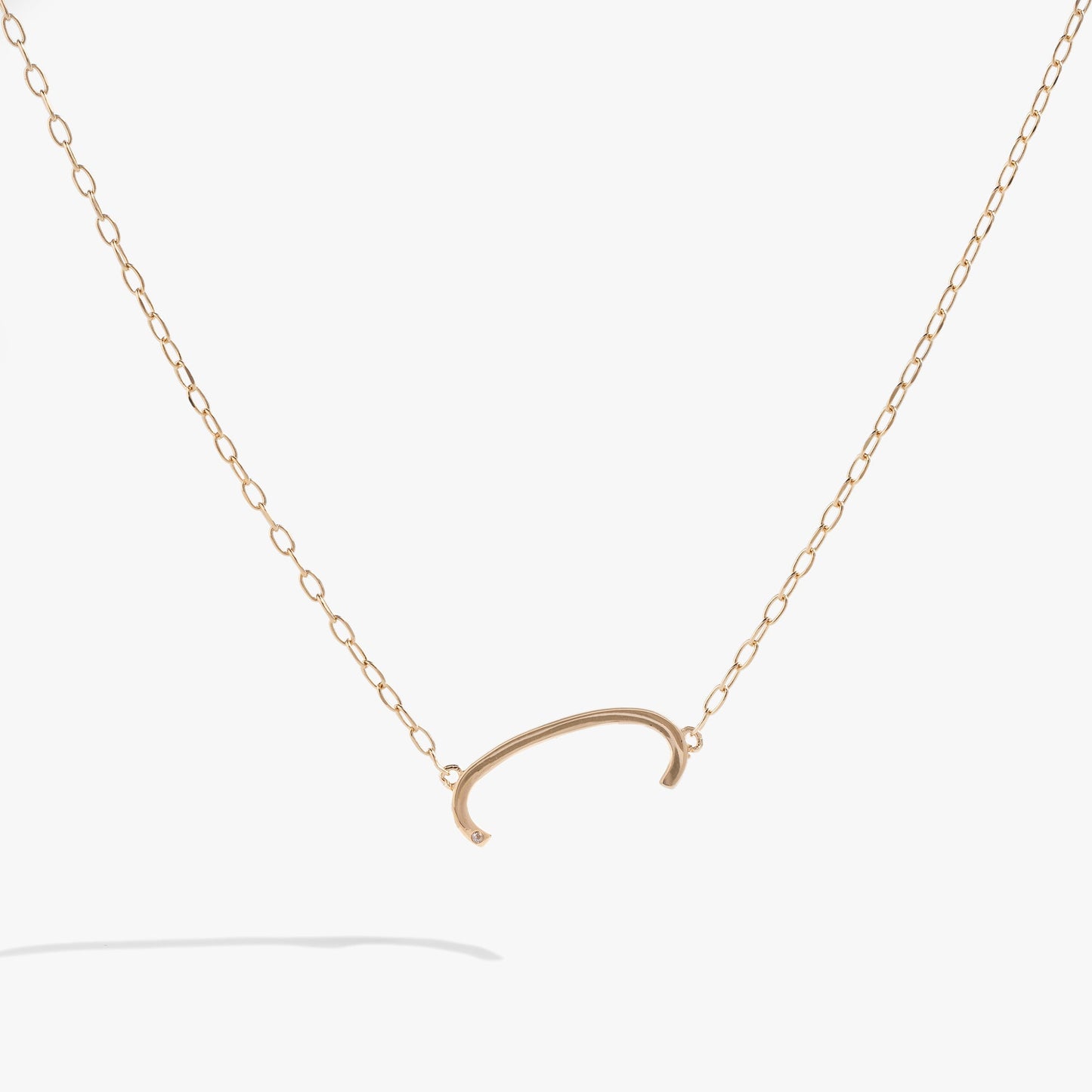 Initial C Precious Elongated Necklace ALEX AND ANI