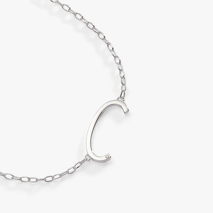Initial C Precious Elongated Necklace ALEX AND ANI