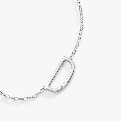 Initial D Precious Elongated Necklace ALEX AND ANI