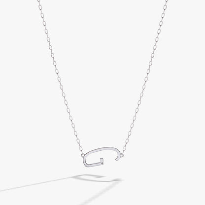 Initial G Precious Elongated Necklace ALEX AND ANI