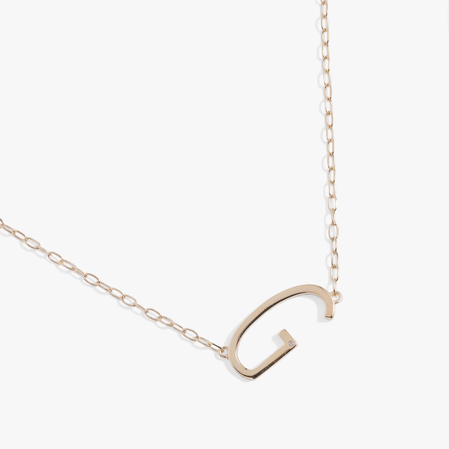 Initial G Precious Elongated Necklace ALEX AND ANI
