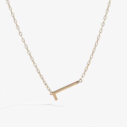 Initial L Precious Elongated Necklace ALEX AND ANI