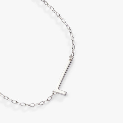 Initial L Precious Elongated Necklace ALEX AND ANI