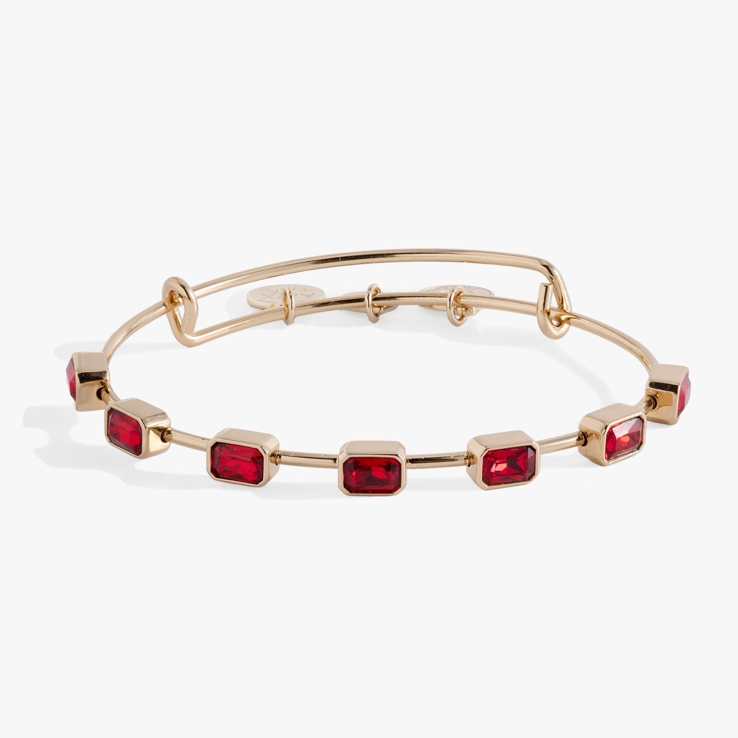 January Birthstone Emerald Cut Bangle ALEX AND ANI