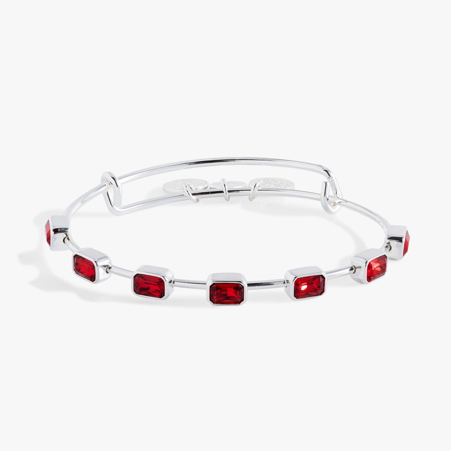 January Birthstone Emerald Cut Bangle ALEX AND ANI
