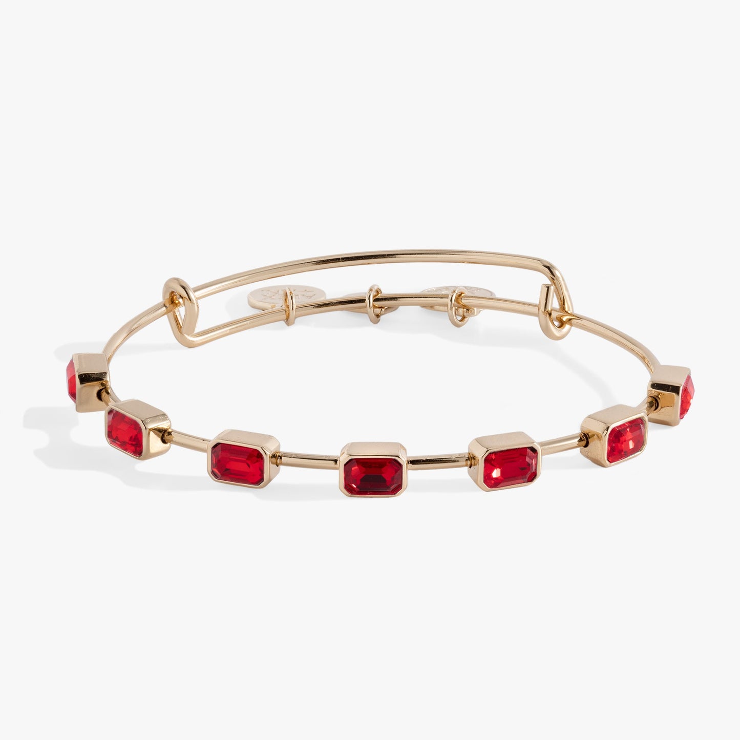 July Birthstone Emerald Cut Bangle ALEX AND ANI