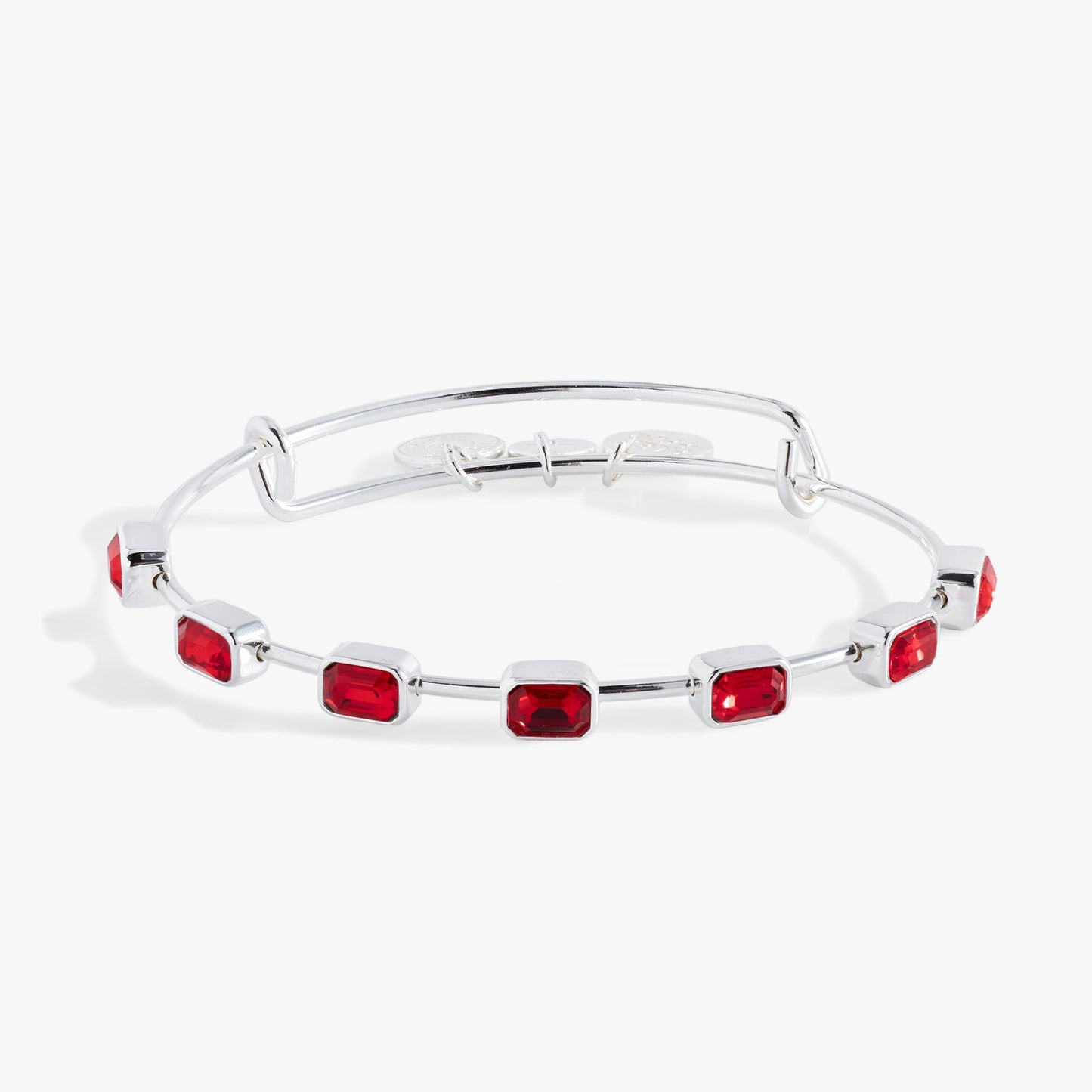 July Birthstone Emerald Cut Bangle ALEX AND ANI