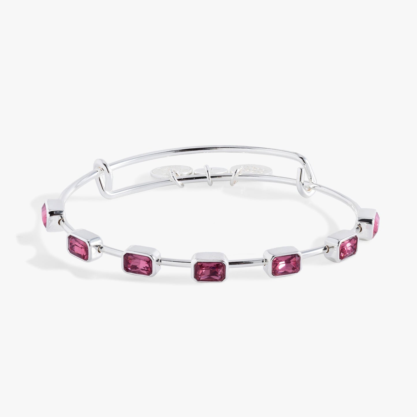 October Birthstone Emerald Cut Bangle ALEX AND ANI