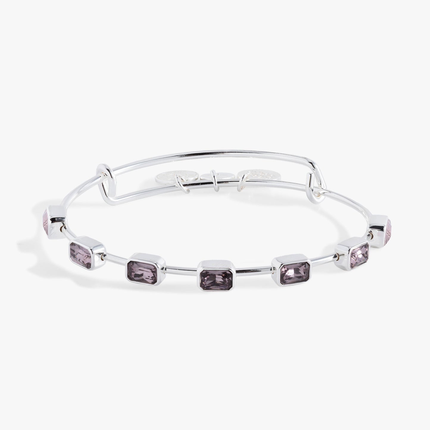 June Birthstone Emerald Cut Bangle ALEX AND ANI
