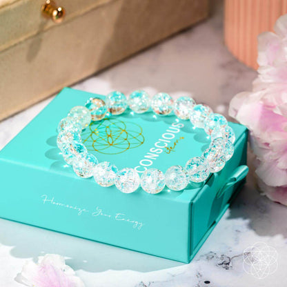 Emotional Ice Bath – The Ice Quartz Bracelet Conscious Items