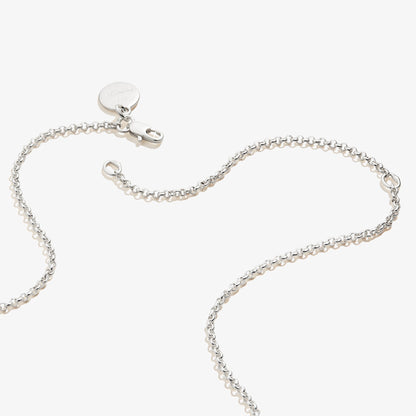 Small Circle Charm Necklace, 19'' ALEX AND ANI