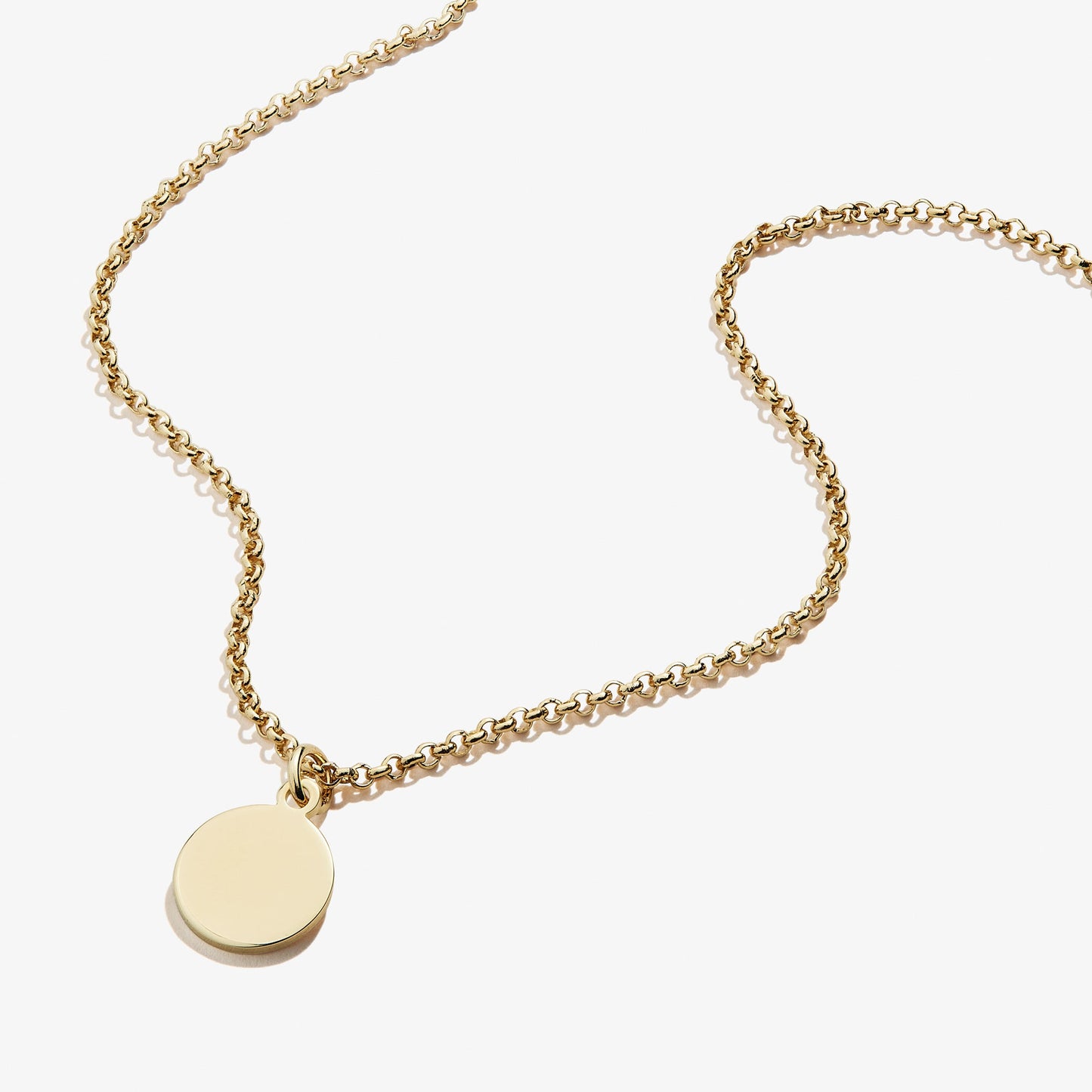 Small Circle Charm Necklace, 19'' ALEX AND ANI