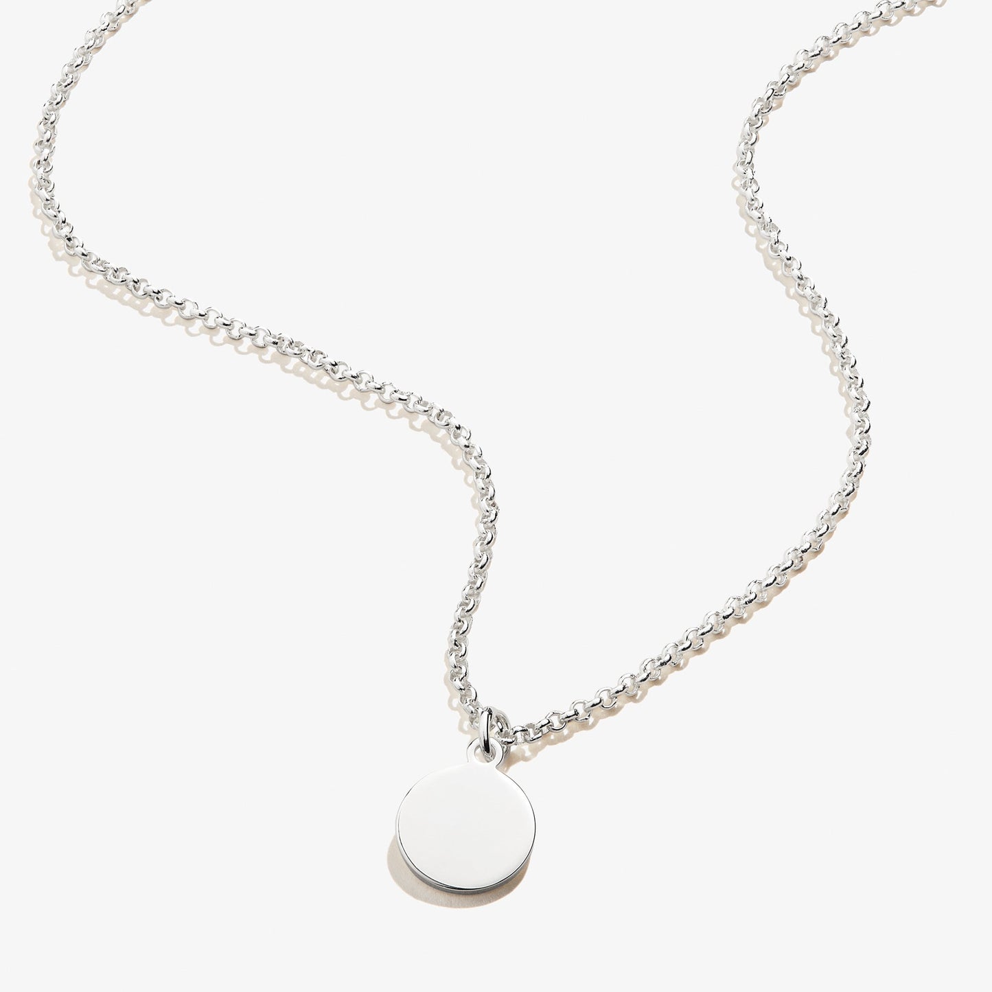 Small Circle Charm Necklace, 19'' ALEX AND ANI