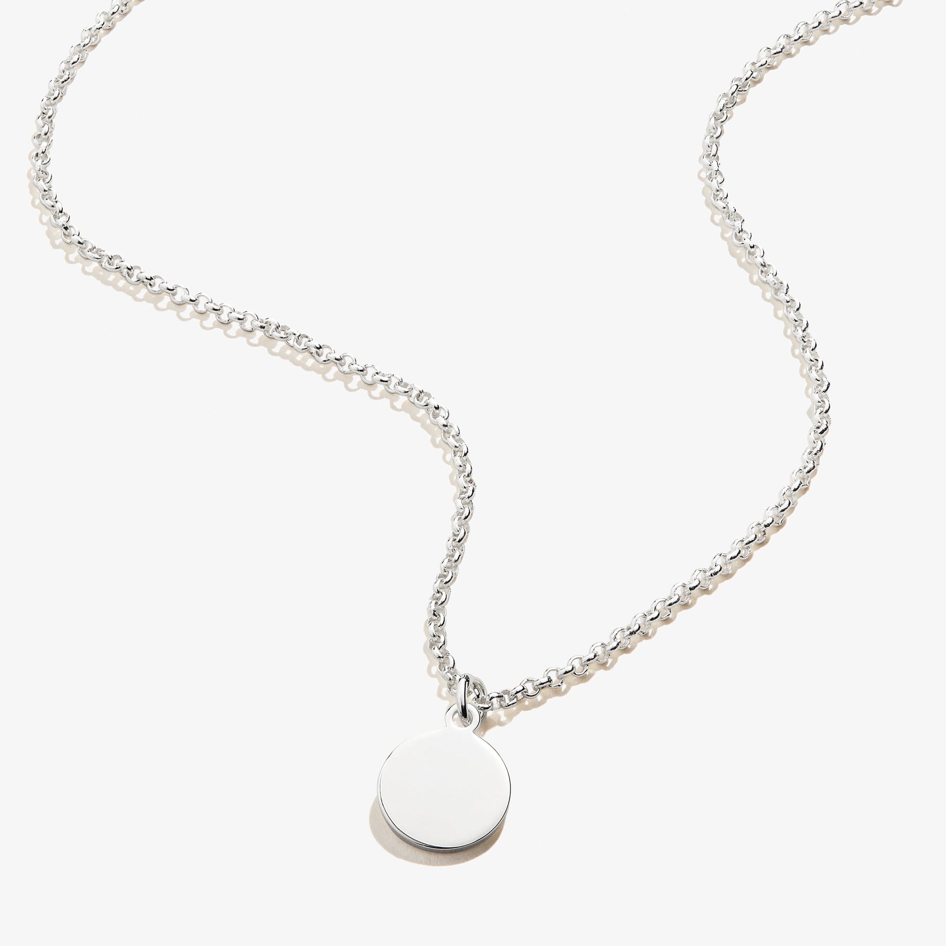 Small Circle Charm Necklace, 19'' ALEX AND ANI