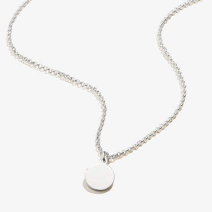 Small Circle Charm Necklace, 19'' ALEX AND ANI