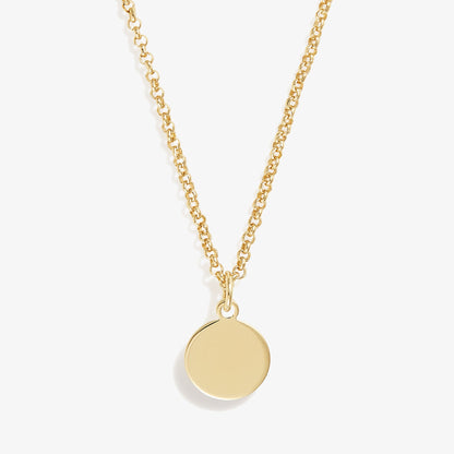 Small Circle Charm Necklace, 19'' ALEX AND ANI