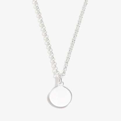Small Circle Charm Necklace, 19'' ALEX AND ANI