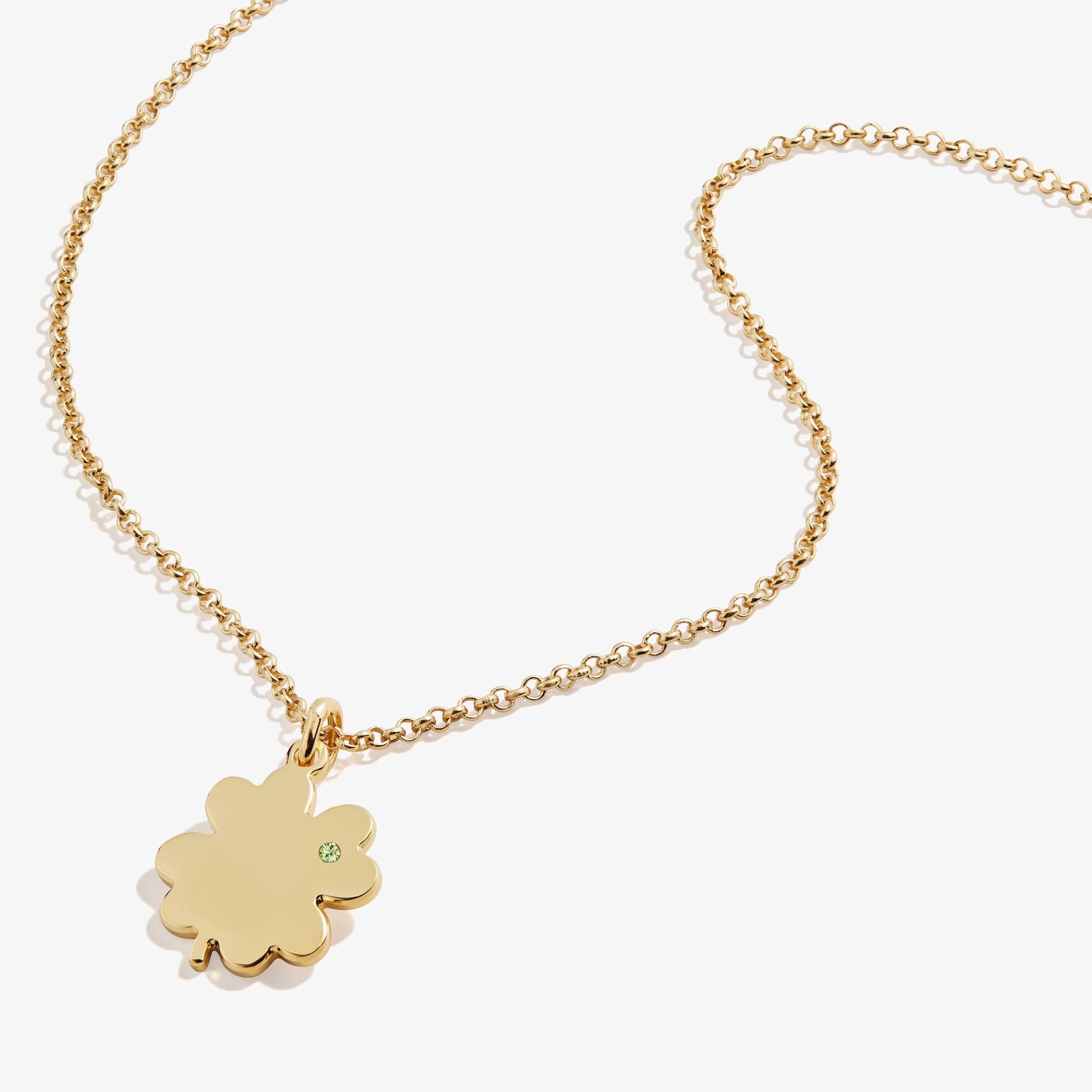 Four-Leaf Clover Necklace, 21" ALEX AND ANI
