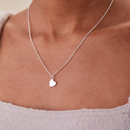 Small Heart Charm Necklace, 19'' ALEX AND ANI