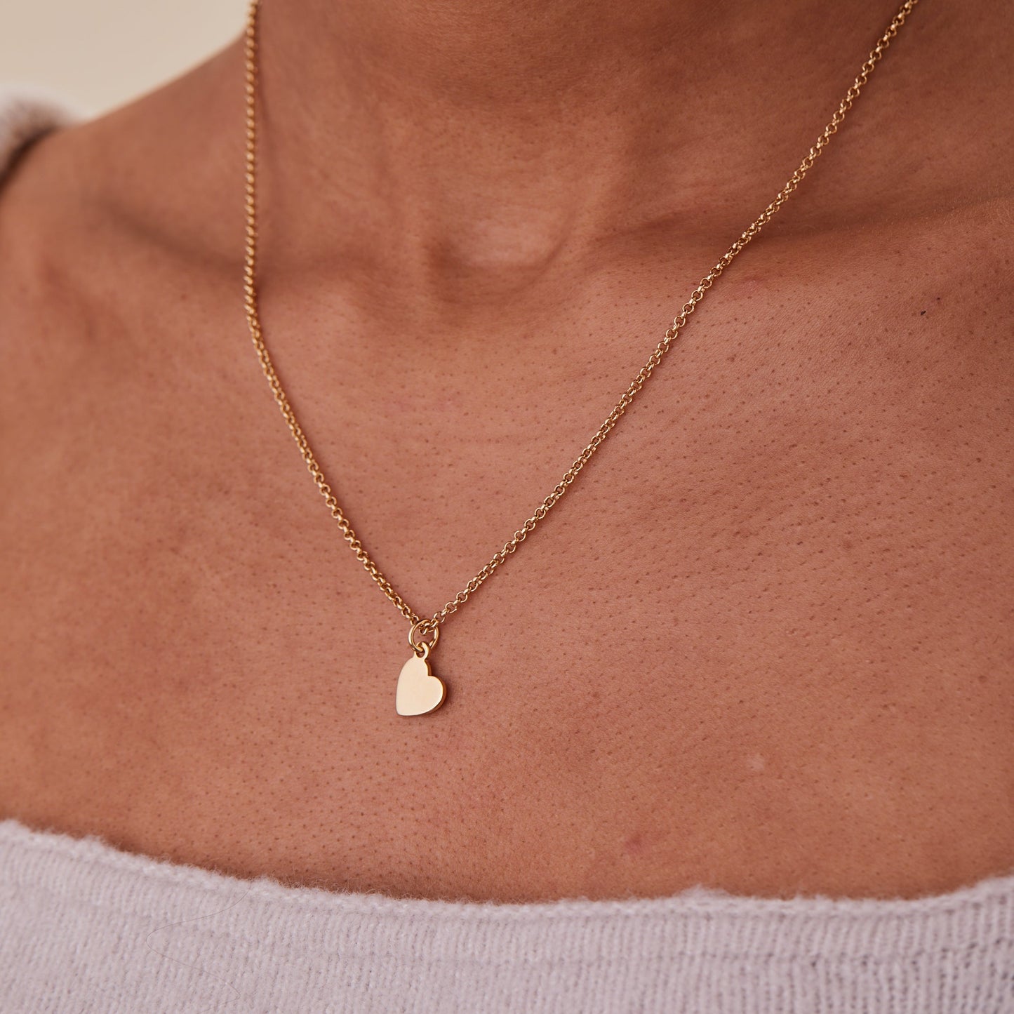 Small Heart Charm Necklace, 19'' ALEX AND ANI