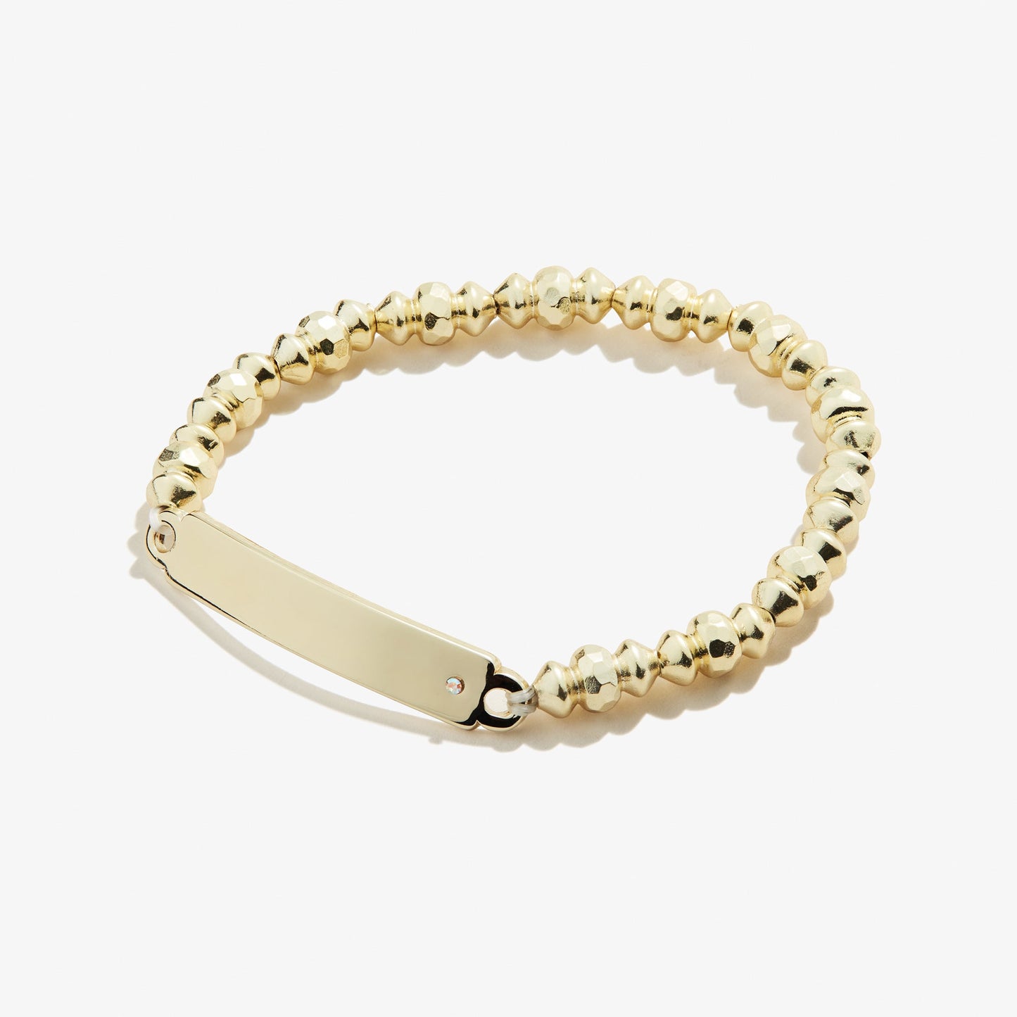 Inline Bar Stretch Bracelet with Crystal Accent ALEX AND ANI