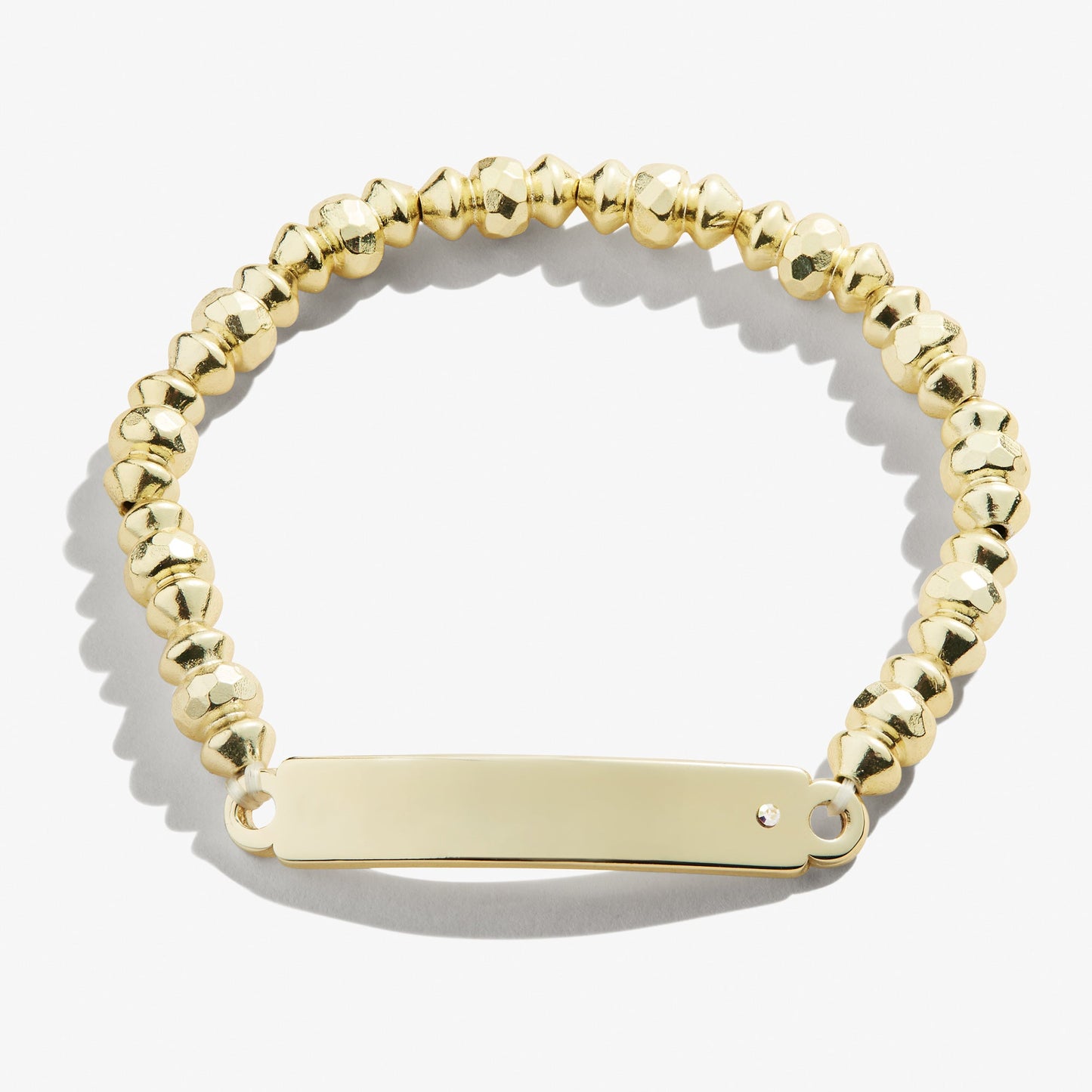 Inline Bar Stretch Bracelet with Crystal Accent ALEX AND ANI