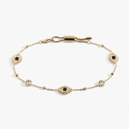 Evil Eye Crystal Anklet ALEX AND ANI
