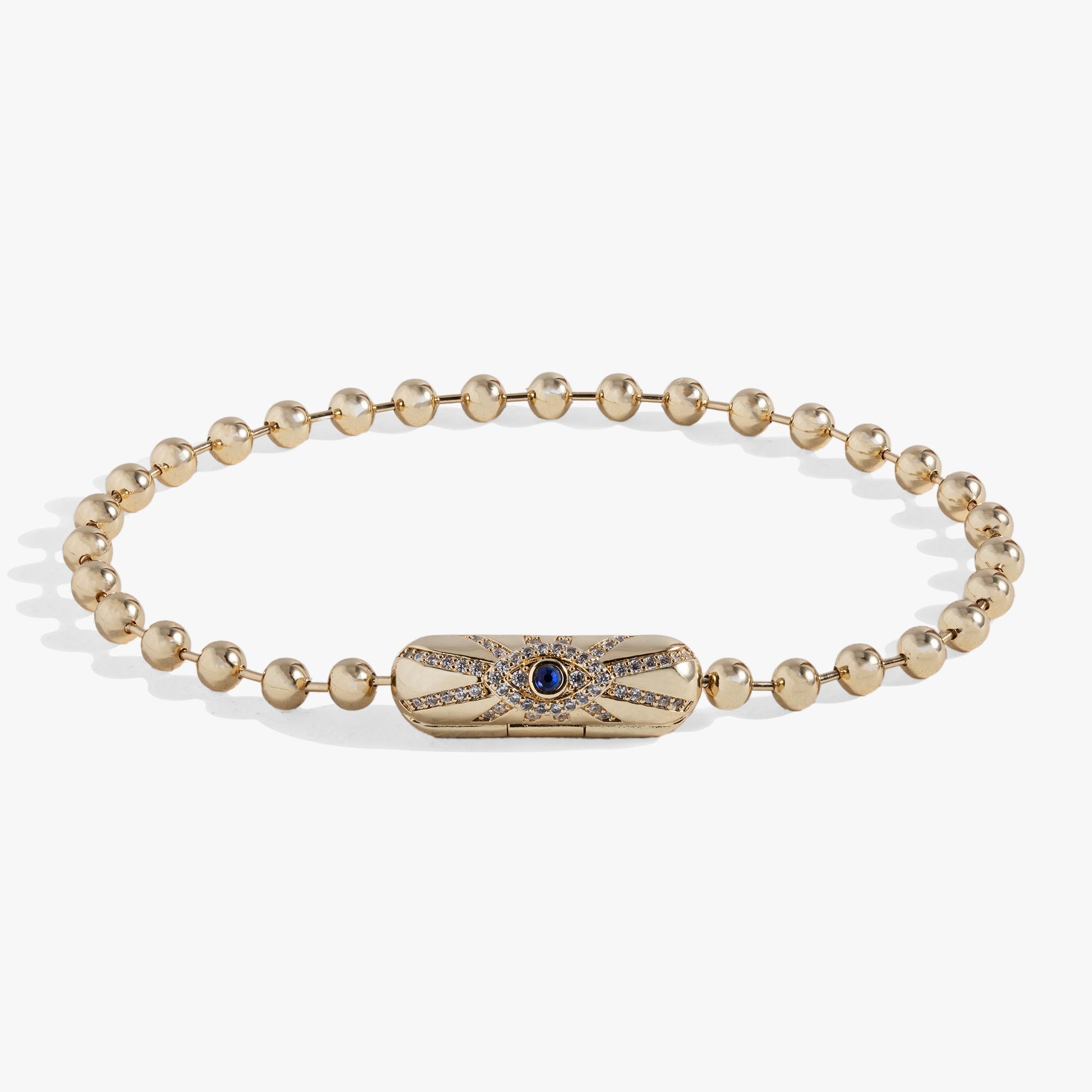 Evil Eye Barrel Closure Bracelet ALEX AND ANI