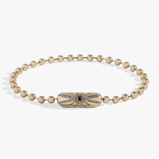 Evil Eye Barrel Closure Bracelet ALEX AND ANI