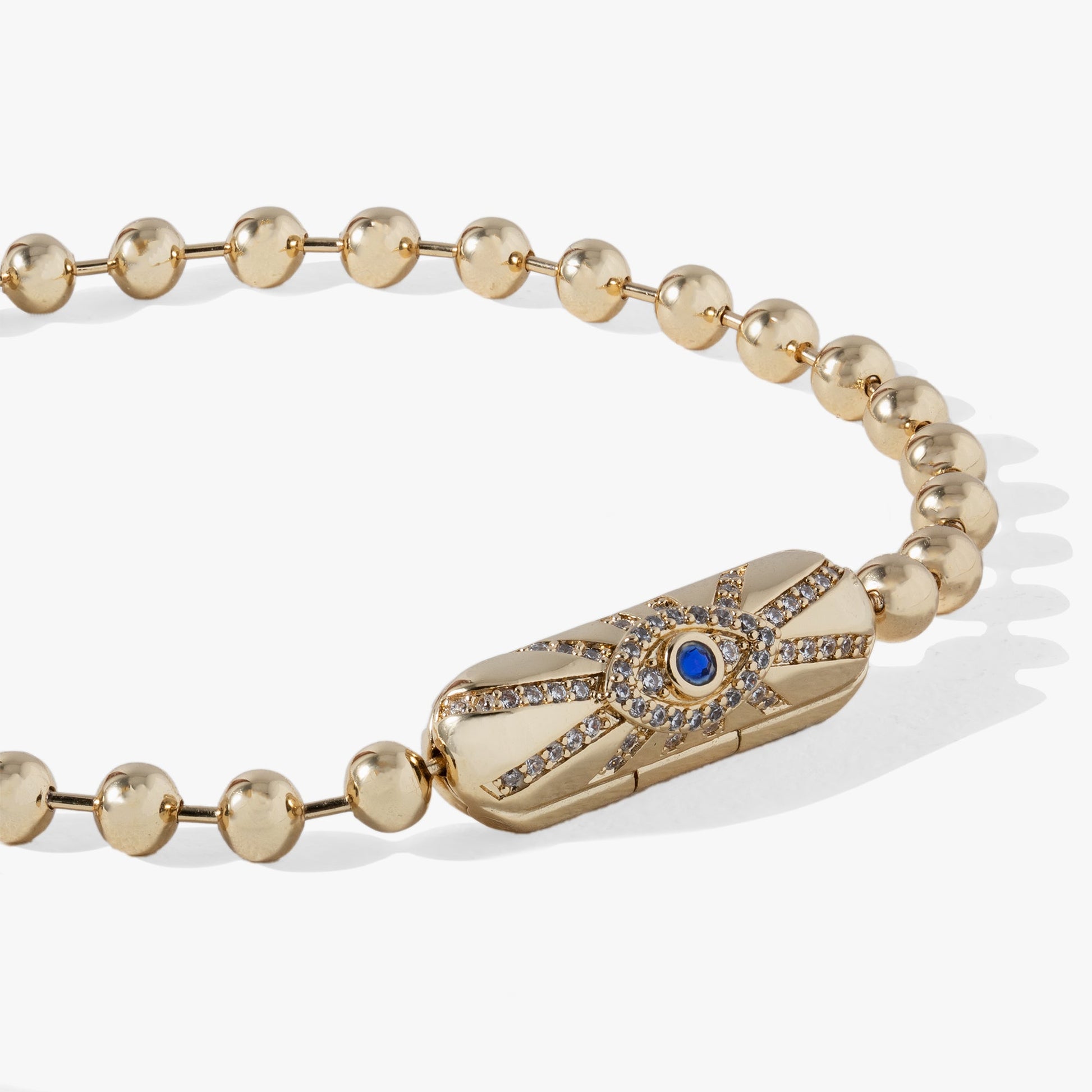 Evil Eye Barrel Closure Bracelet ALEX AND ANI